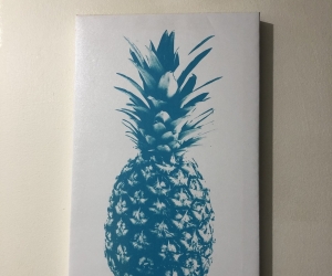 Small canvas print - pineapple