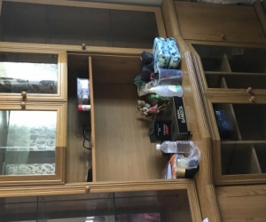 Two Piece Wall Unit