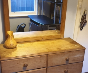 Dresser drawers with Mirror