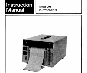 YEW UV Chart Recorder