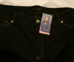 Black jeans size 18
