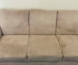 3-seater beige sofa