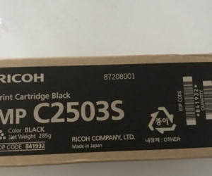 Ricoh print cartridge ink black