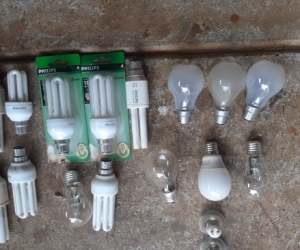 Assorted light globes