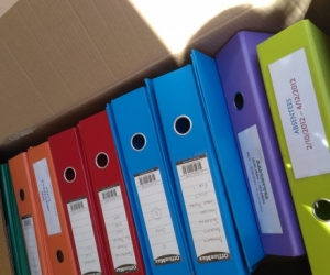 A4 BINDERS IN VARIOUS COLOURS