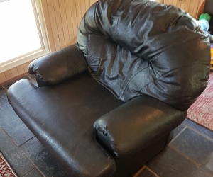 Sofa and armchair