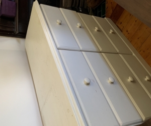Solid cedar drawers