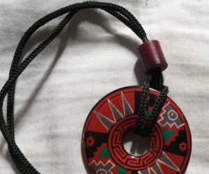 Peruvian Donut necklace