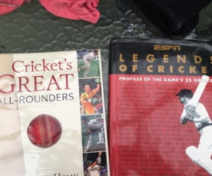 Cricket non fiction Hard back