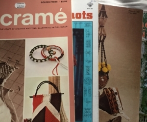 Macrame- 4 pattern books