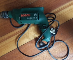 Bosch hammer action corded drill