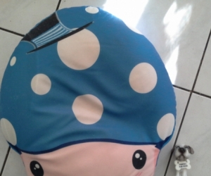 blue cushion