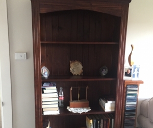 Timber Bookcase