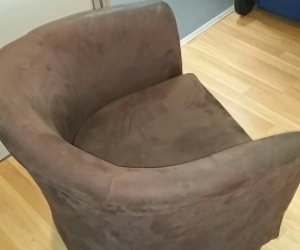 FREE COMFY CHAIR - FAUX SUEDE