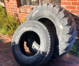 Truck tyres - gym equipment