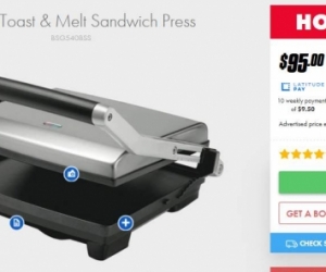 Sandwich toaster
