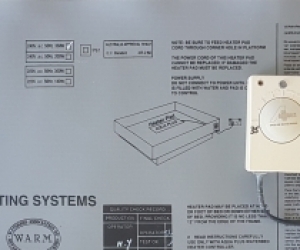 Water Bed Heater/Pet Bed Warmer