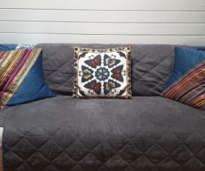 2 seater sofa with cover