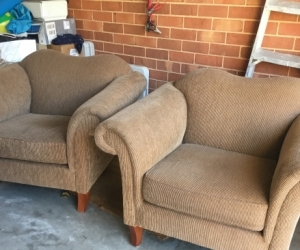Two very comfortable armchairs
