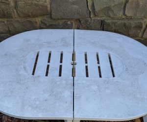 Outdoor setting 6 chairs