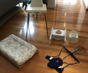 Various baby equipment