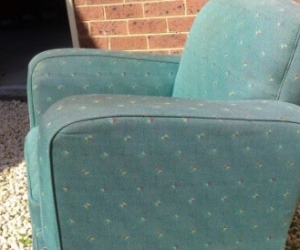 Green Club Chairs