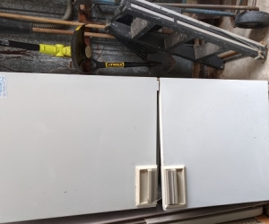 Refrigerator upside down