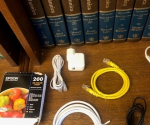 Collection of cords and cables (random assortment)