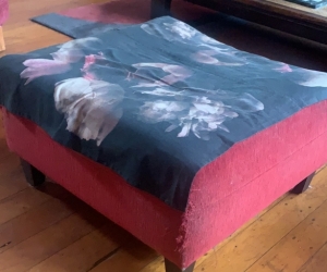 Ottoman and chair