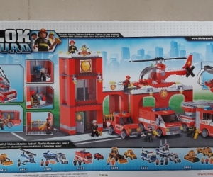 Kids Block toy fire station