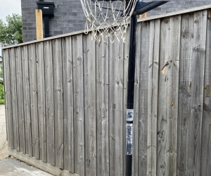 Basketball ring no backboard