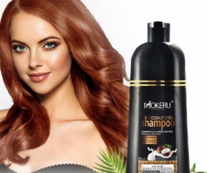 Caramel Coffee Shampoo Hair-dye (two in one)