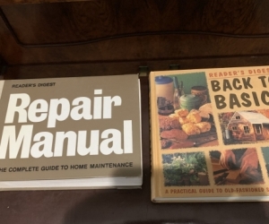 Books - Home Repair Manual and Back to Basics