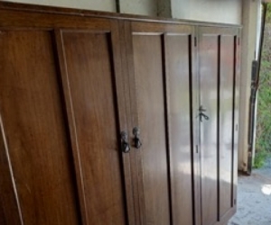 Cupboard with shelving