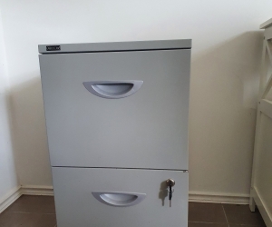2 Draw filing cabinet