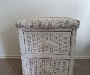 Small cane cupboard