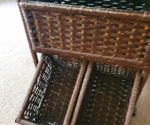Brown cane storage