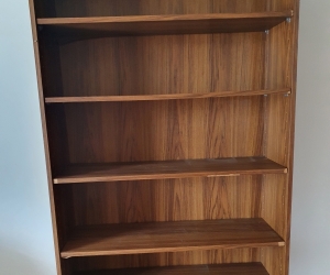 3 piece shelving and set of draws