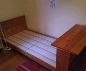 Timber Single Bed