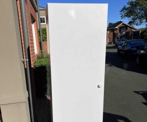 White cupboard