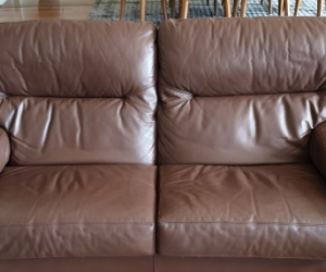 Leather sofa