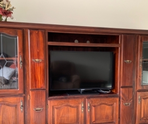Tv Unit with Glass Doors - Free