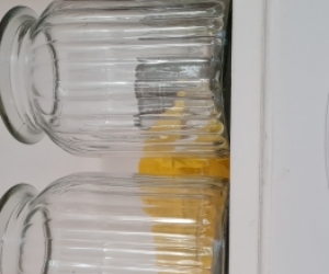 Glass jars