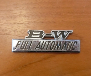 B-W Full automatic badge for Datsun 180