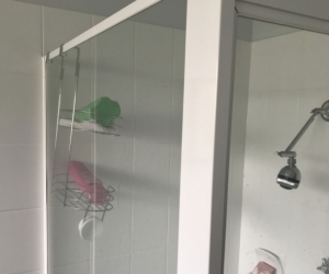Regency Sliding Shower Screen 850 W x 860 D x 1820 H