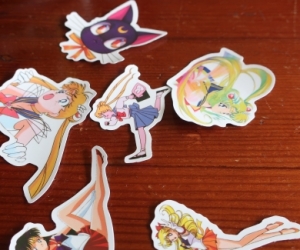 Sailor Moon Stickers Free Postage