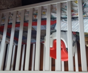 Cot and mattress
