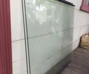 Window panes, laminated glass x 2