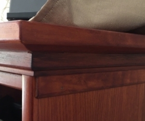 Timber (Oak) bookcase