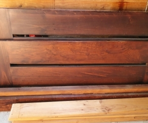 Wooden Double Bed frame